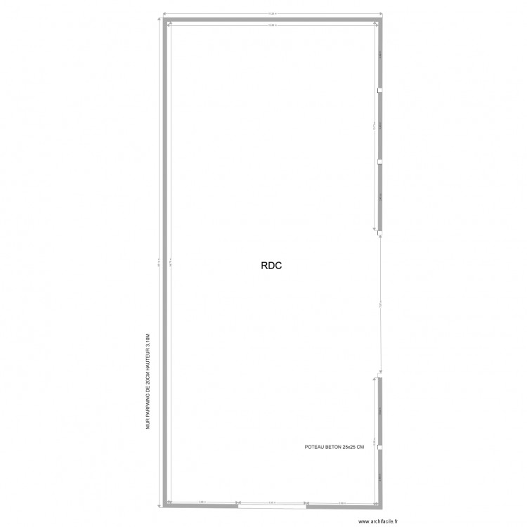 atelierexistant. Plan de 0 pièce et 0 m2