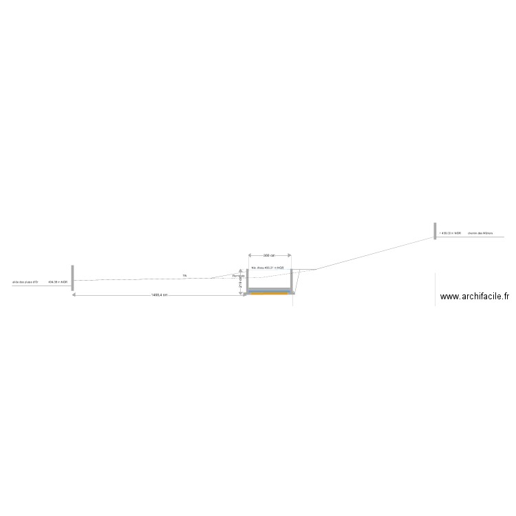 CoupeTerrain. Plan de 0 pièce et 0 m2