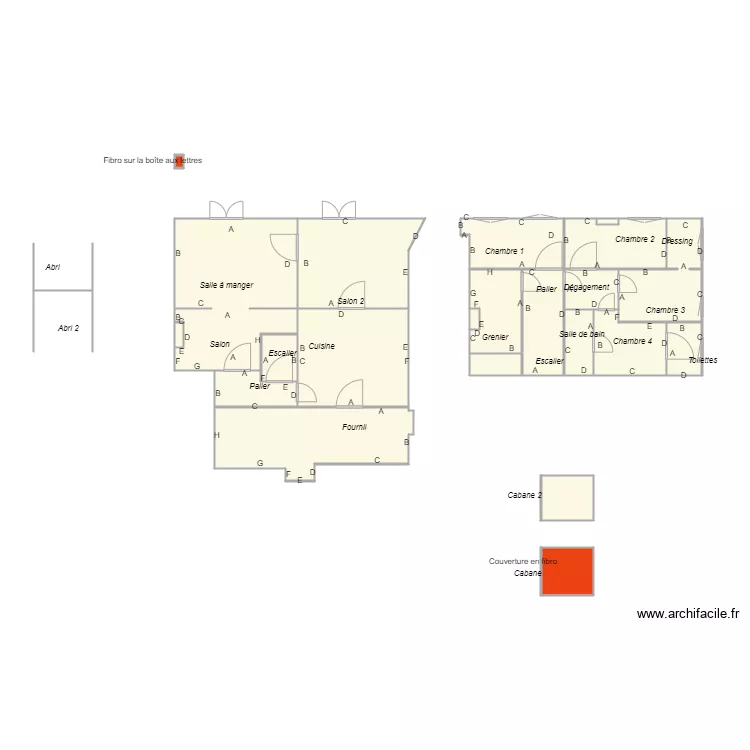 Croquis_ROQUES_amiante2. Plan de 