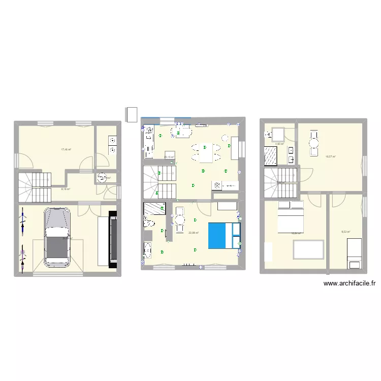 Grande cuisine. Plan de Grande cuisine. Plan de