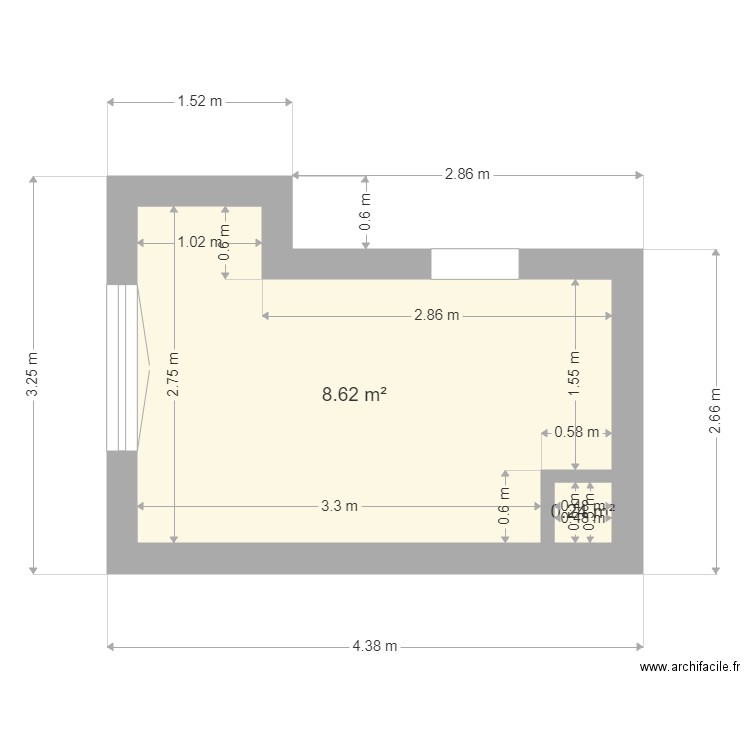 cuisine Founex. Plan de 0 pièce et 0 m2