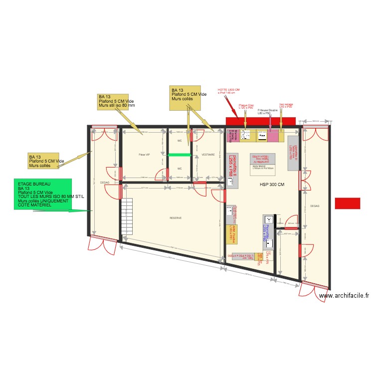 MILLENIUM  ARRIERE SALLE  24 05 18. Plan de 0 pièce et 0 m2