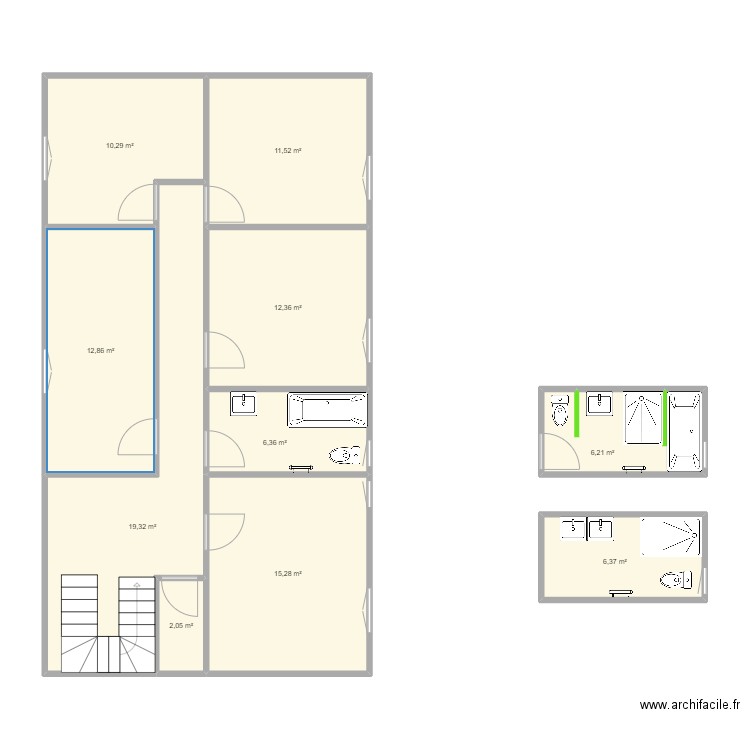 DENOIS - CUMIERES. Plan de 0 pièce et 0 m2