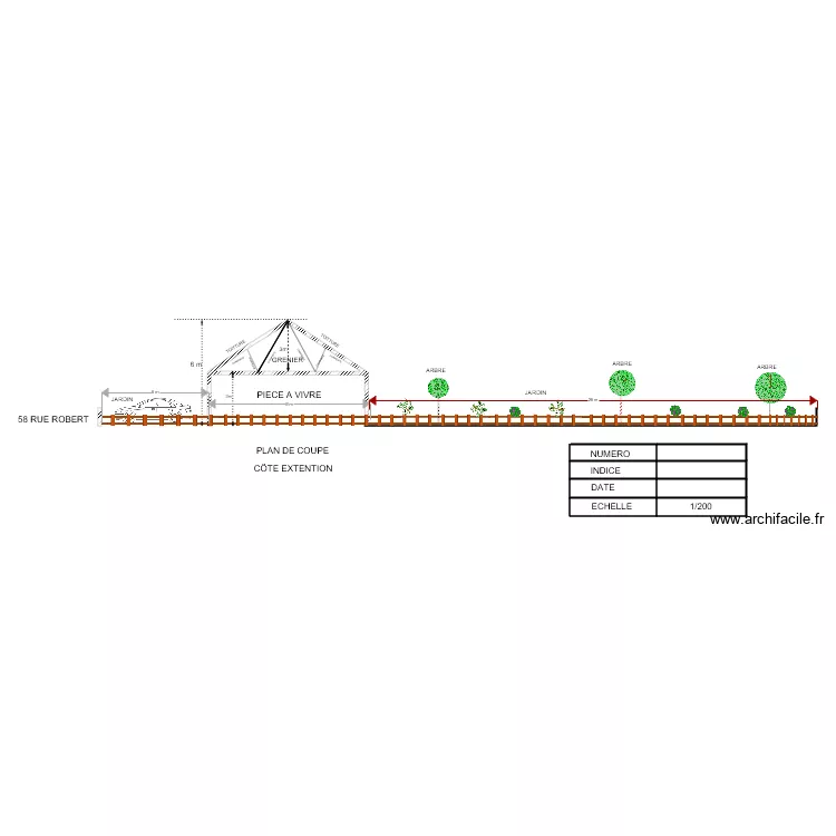 PROFIL DE L HABITATION 1. Plan de 