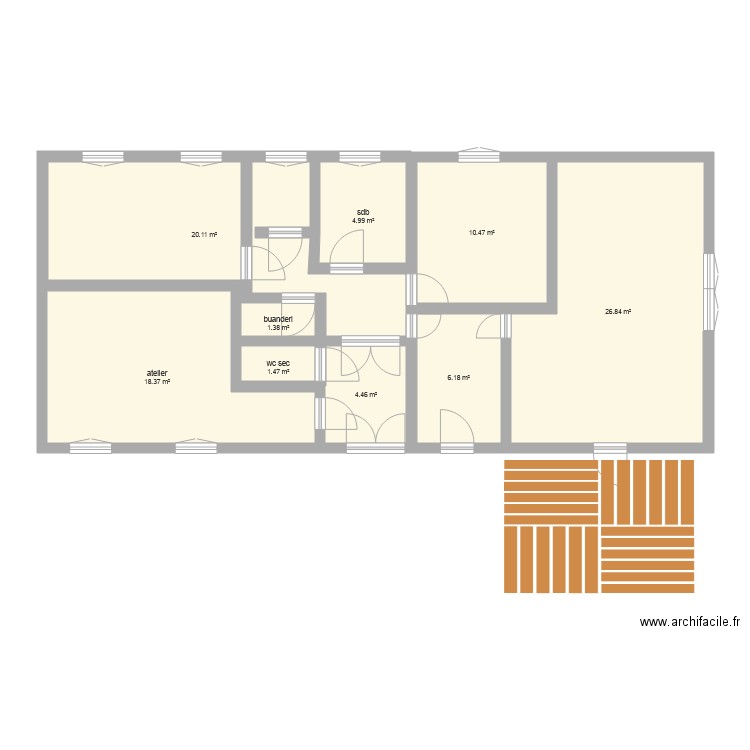 plan grange 1 mars. Plan de 0 pièce et 0 m2