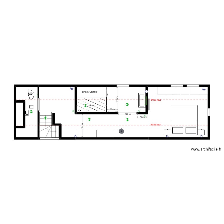 electricité. Plan de 0 pièce et 0 m2