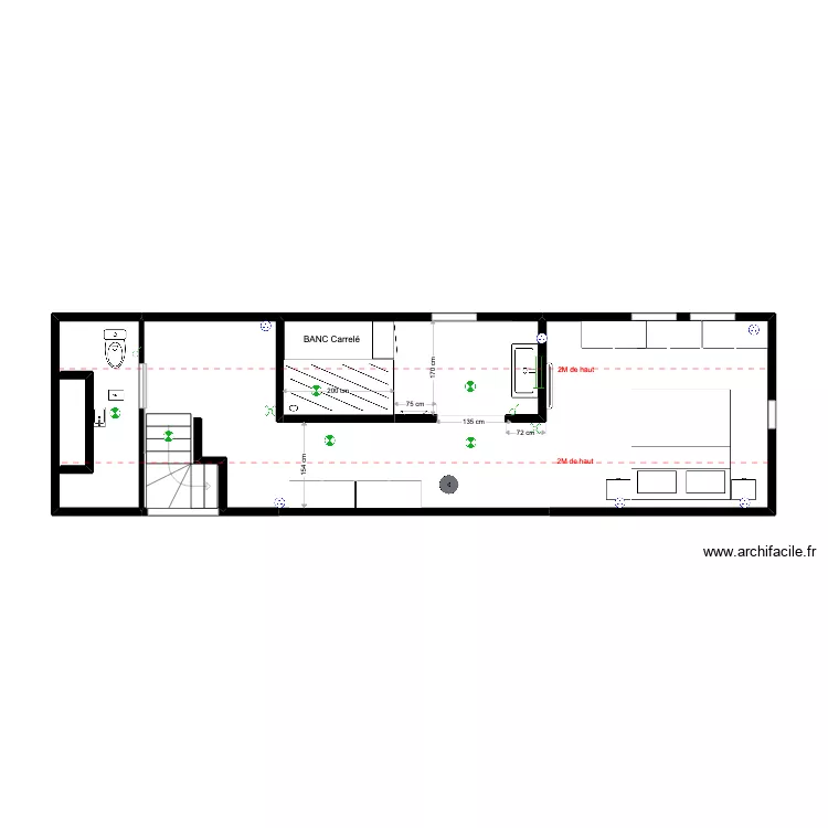 electricit&eacute;. Plan de 