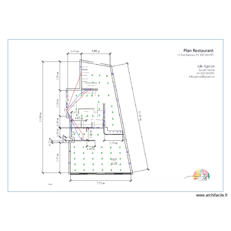 Plan cuisine v2. Plan de 