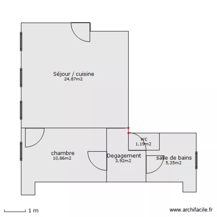 faubourg saint martin . Plan de 