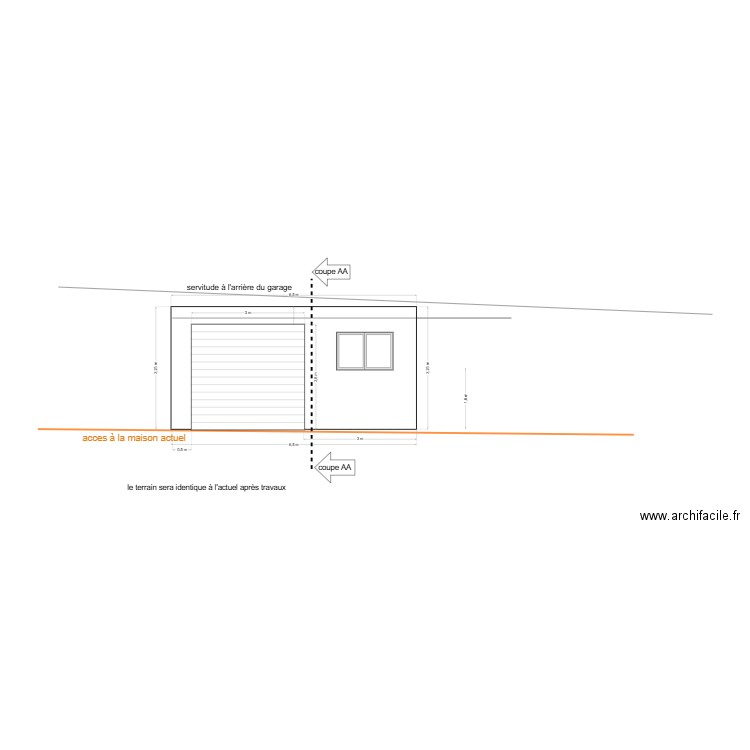 facade sud est v4. Plan de 0 pièce et 0 m2