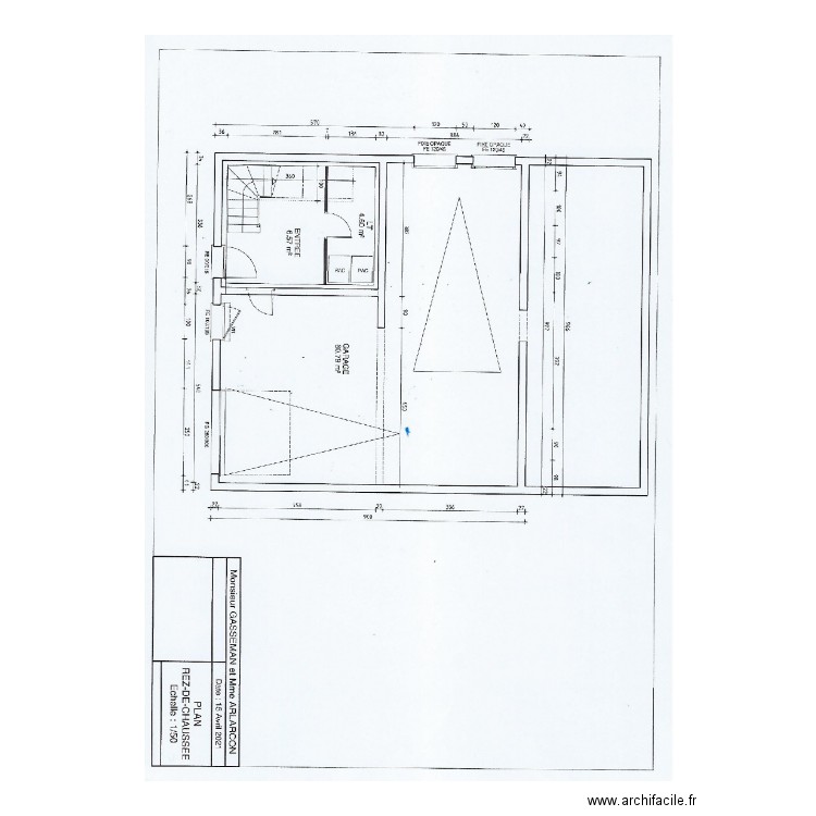 Gasseman RDC. Plan de 0 pièce et 0 m2