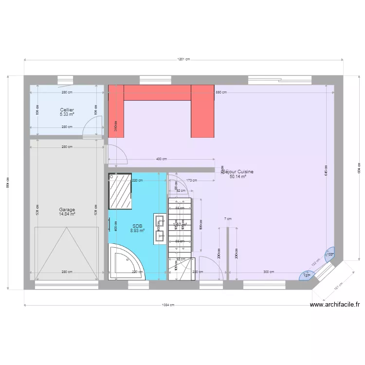 DUPUIS. Plan de 