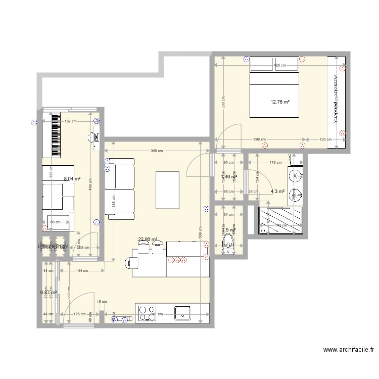 Delphine Gambetta. Plan de 0 pièce et 0 m2