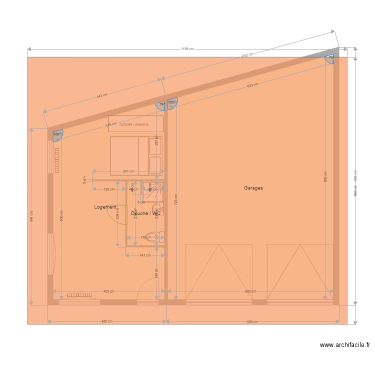Waldner. Plan de 0 pièce et 0 m2