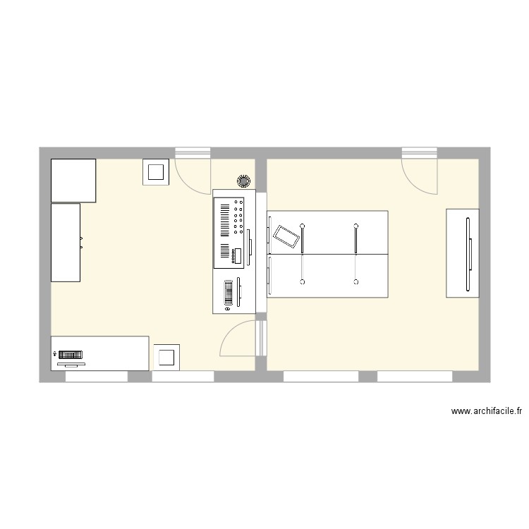 projet agrandisement v2. Plan de 0 pièce et 0 m2