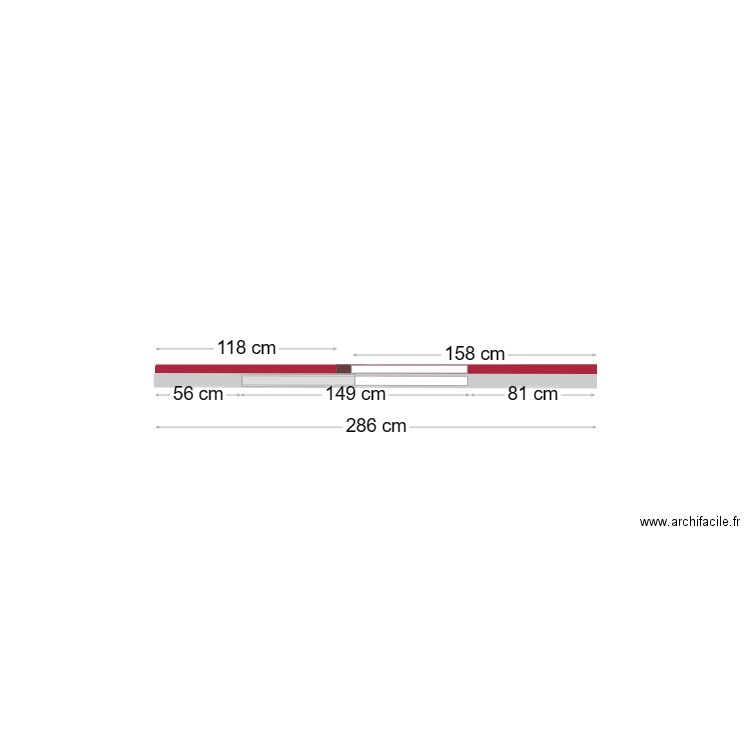 galandage. Plan de 0 pièce et 0 m2