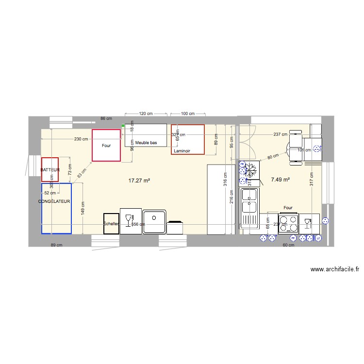 chambre EST 2 étage. Plan de 0 pièce et 0 m2