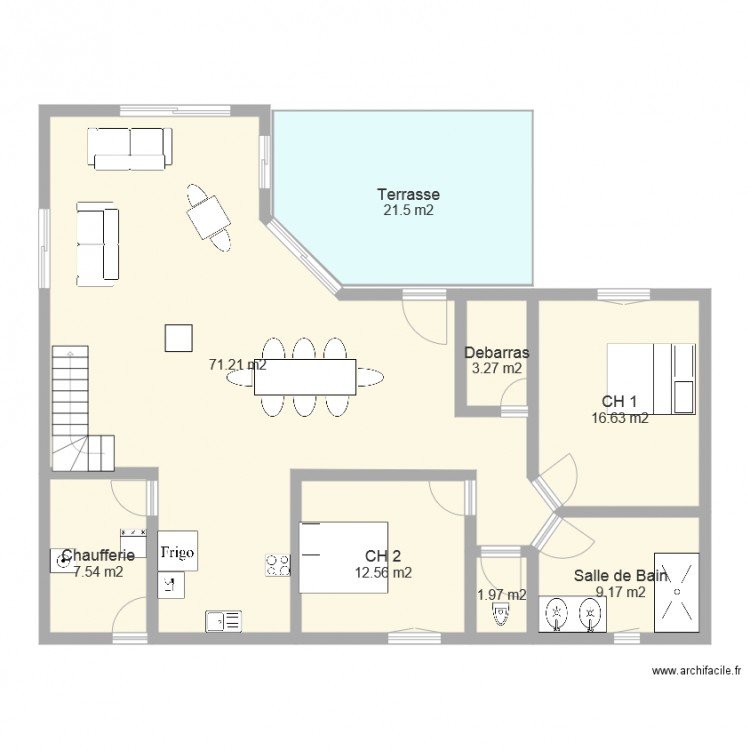 LACANAU 1. Plan de 0 pièce et 0 m2