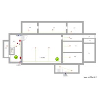 Ecole de La Calamine Bâtiment C moins 408 Incendie