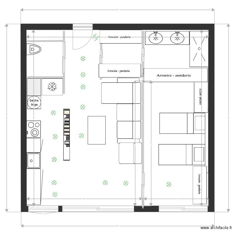 plan Safinaz 4. Plan de 0 pièce et 0 m2