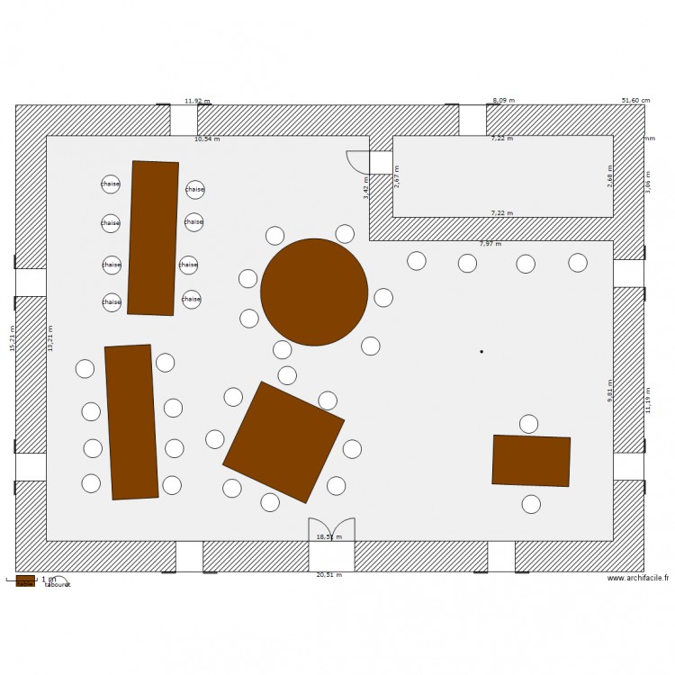 Le Nid Barbare. Plan de 0 pièce et 0 m2