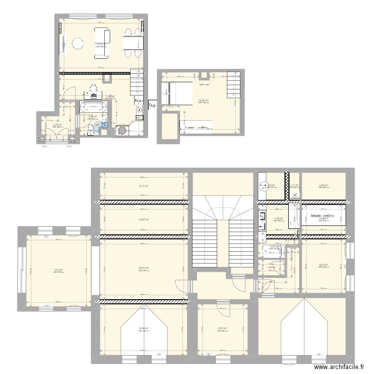 villa des Varennes sans meuble. Plan de 0 pièce et 0 m2