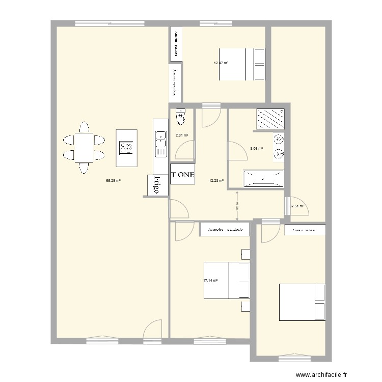 carnot base Papa T ONE. Plan de 0 pièce et 0 m2