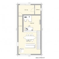 forcal salon apres travaux ETAGE BUREAU plan de masse 
