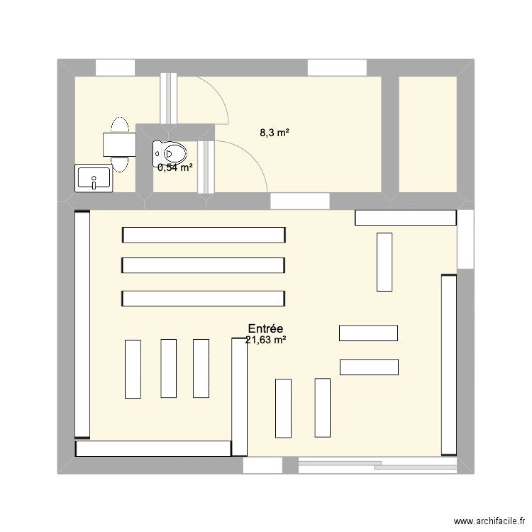 Plan. Plan de 0 pièce et 0 m2