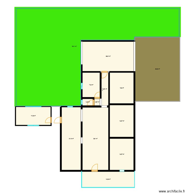 GRONDIN Emmanuel 19éme. Plan de 0 pièce et 0 m2