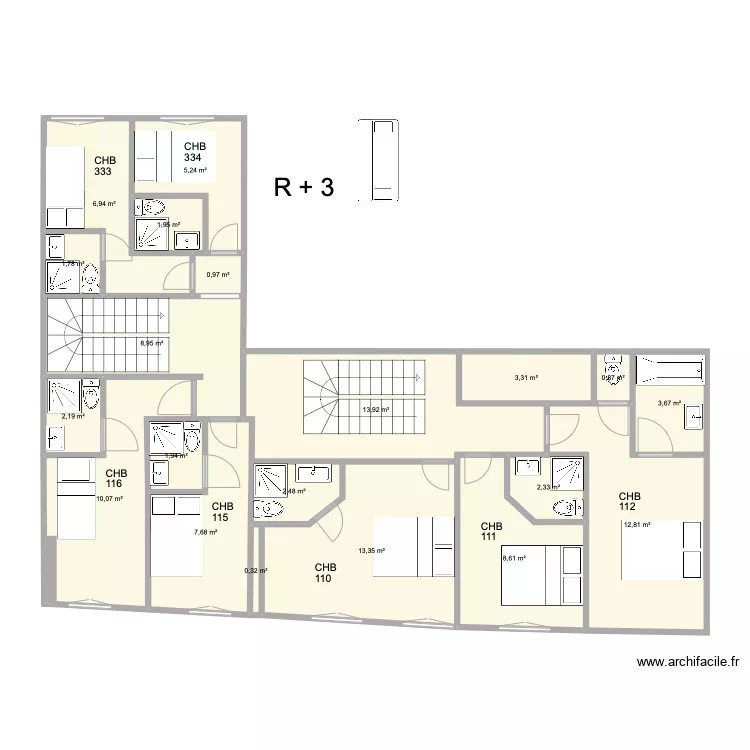 THEATRE R+3. Plan de 