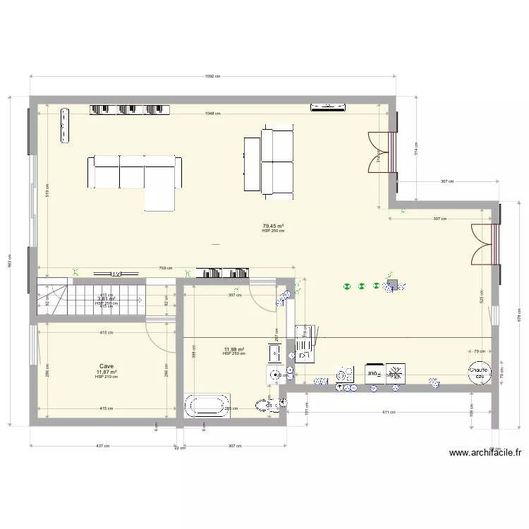 Bois calas PC. Plan de 