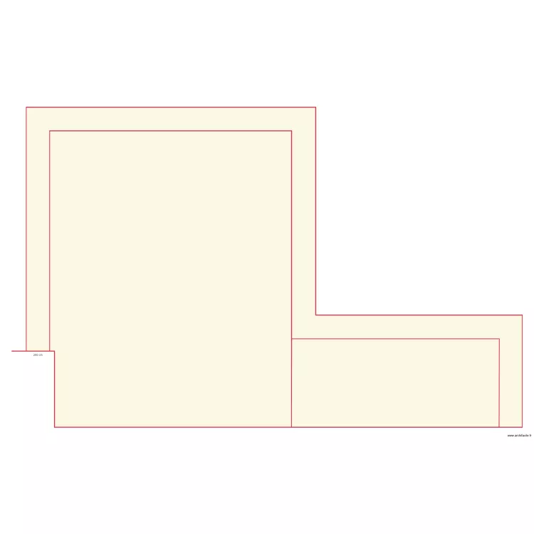 decapage pourtour . Plan de 