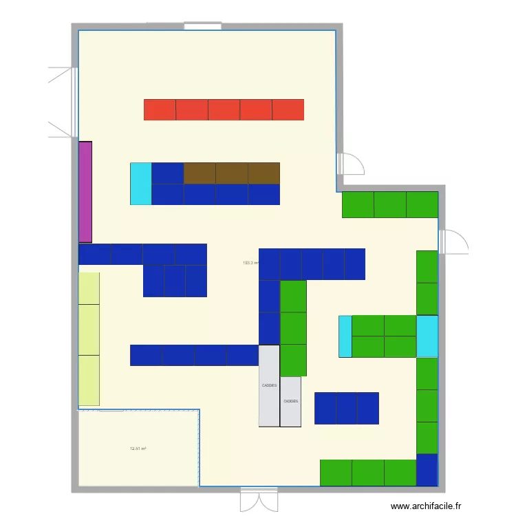 PLAN MAGASIN. Plan de PLAN MAGASIN. Plan de