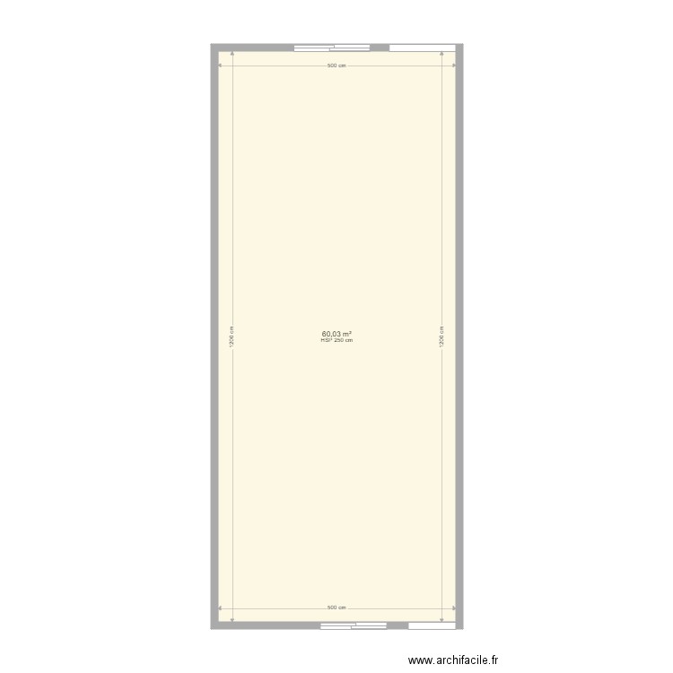 GUADELOUPE LOCAL 2 60 M2. Plan de 0 pièce et 0 m2