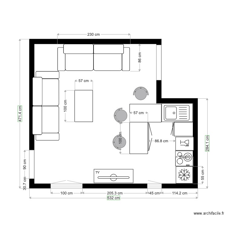 plan Anne Assouline. Plan de 0 pièce et 0 m2