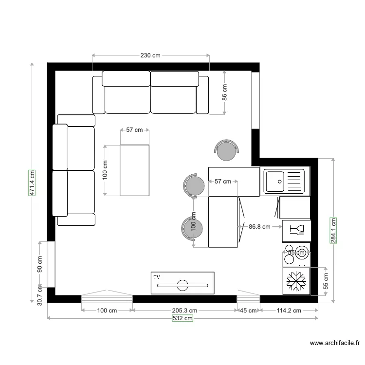 plan Anne Assouline. Plan de 