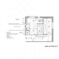 Plan électrique salle de bains Asnières 7 juin 2017