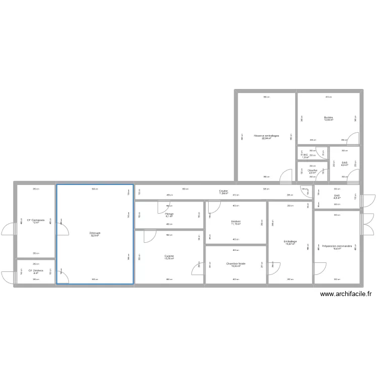Dupuis - Projet. Plan de 