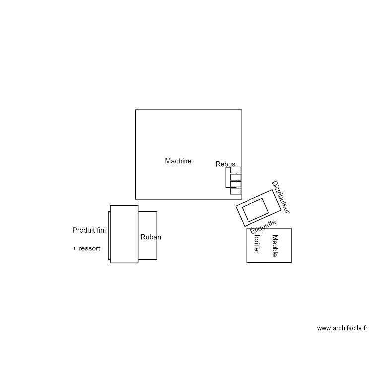 implantation. Plan de 0 pièce et 0 m2