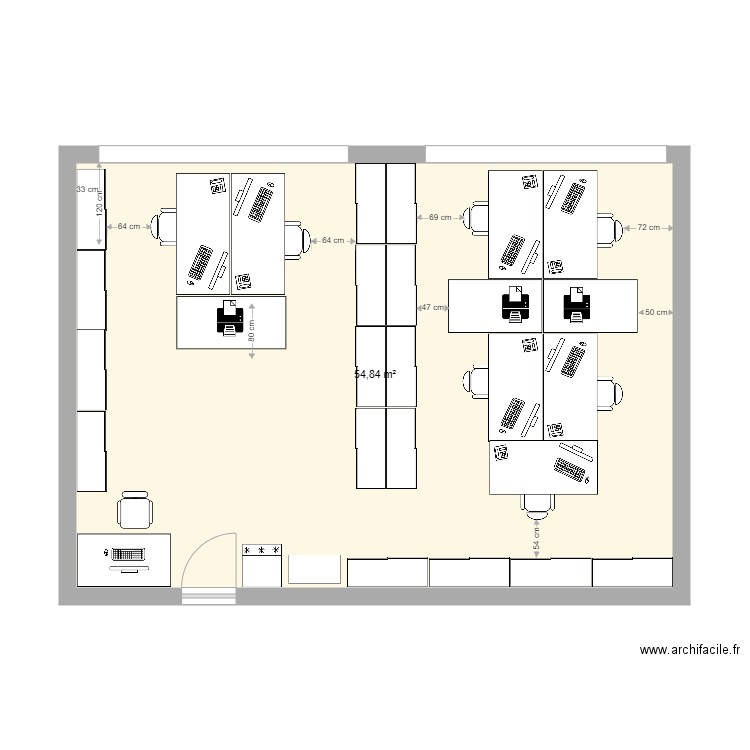 Fusion Labo-SecOps projet D. Plan de 0 pièce et 0 m2