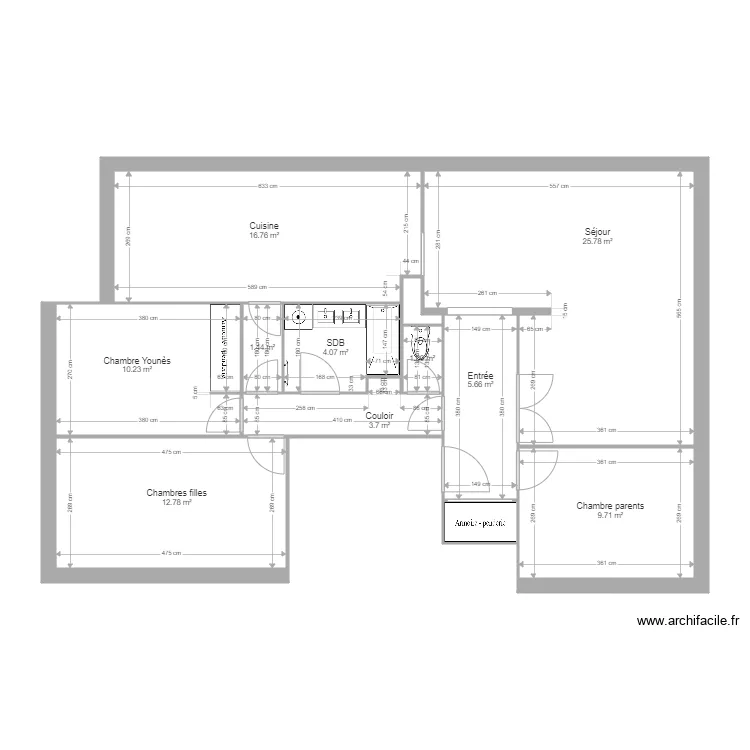 Benghezala EDL. Plan de 