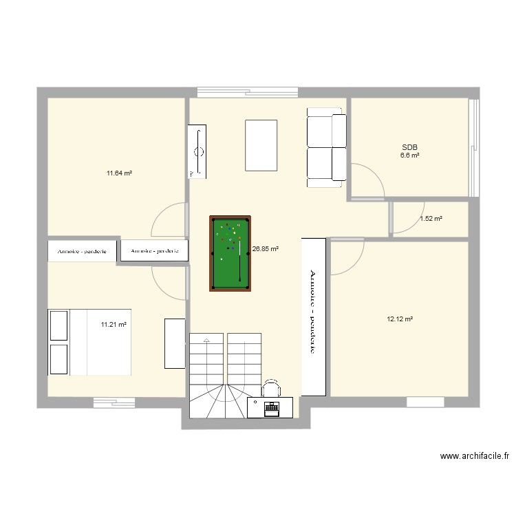 projet 11. Plan de 0 pièce et 0 m2