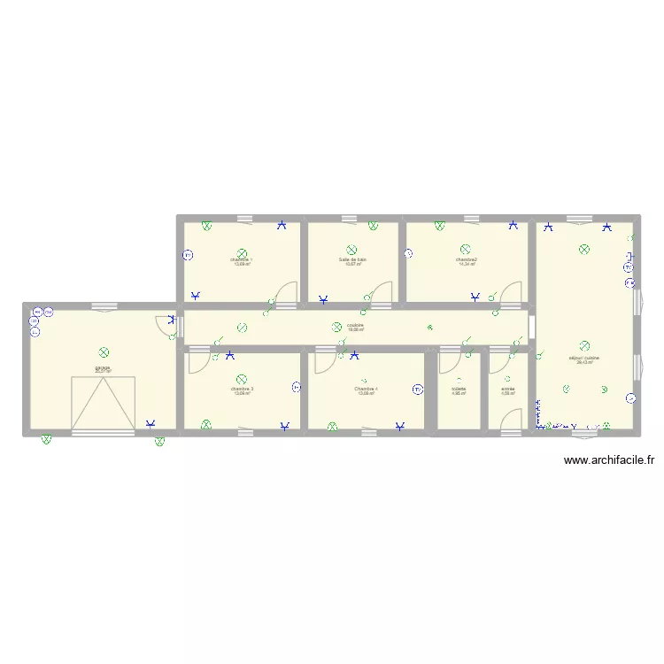 enzo maison . Plan de 