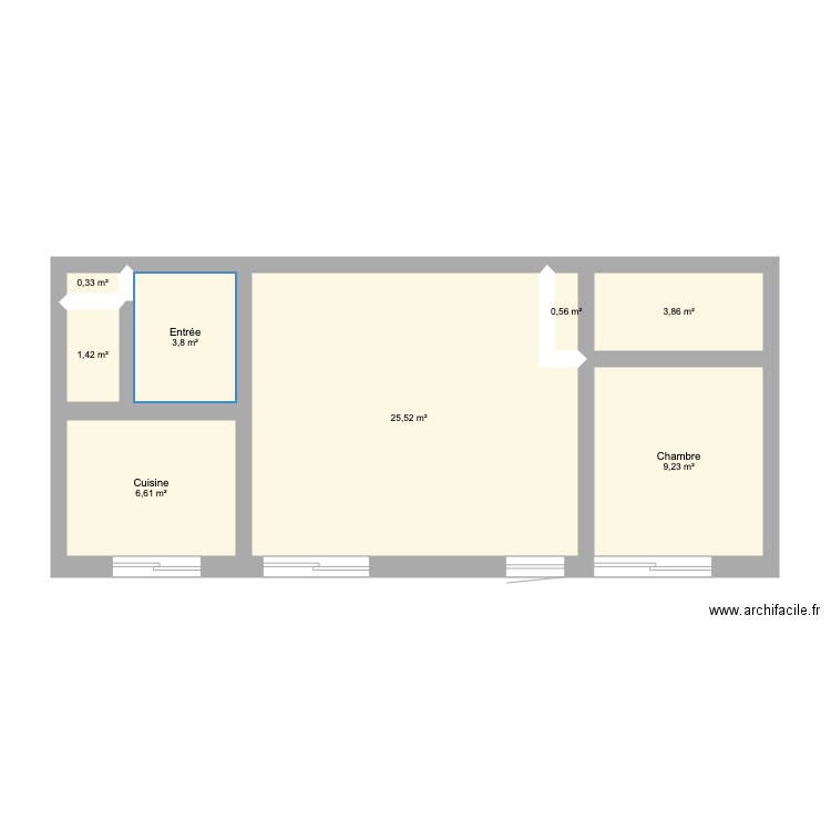 Appartement. Plan de 0 pièce et 0 m2