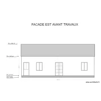 plan fa&ccedil;ade est 