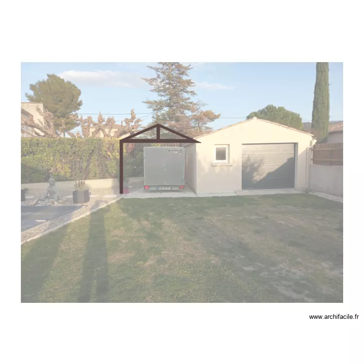 EXTE GARAGE BIS. Plan de EXTE GARAGE BIS. Plan de