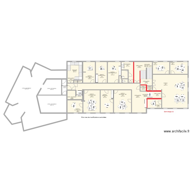 Vienne 2ème étage . Plan de 0 pièce et 0 m2