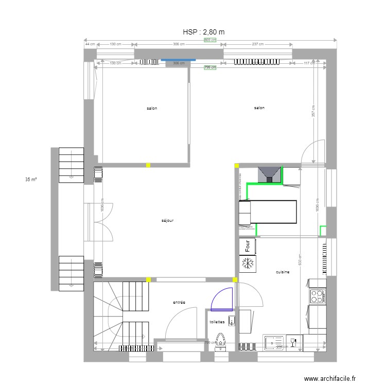 Enghien rez de chaussée 14 12 2020 . Plan de 0 pièce et 0 m2