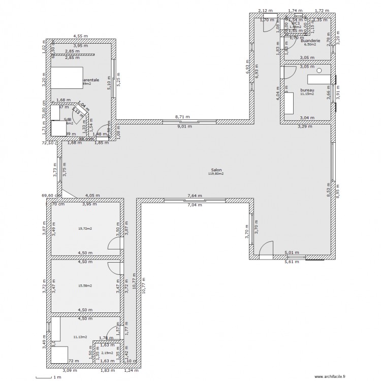 Légio. Plan de 0 pièce et 0 m2
